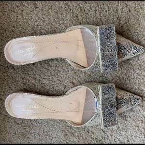 Kate spade metallic slip on